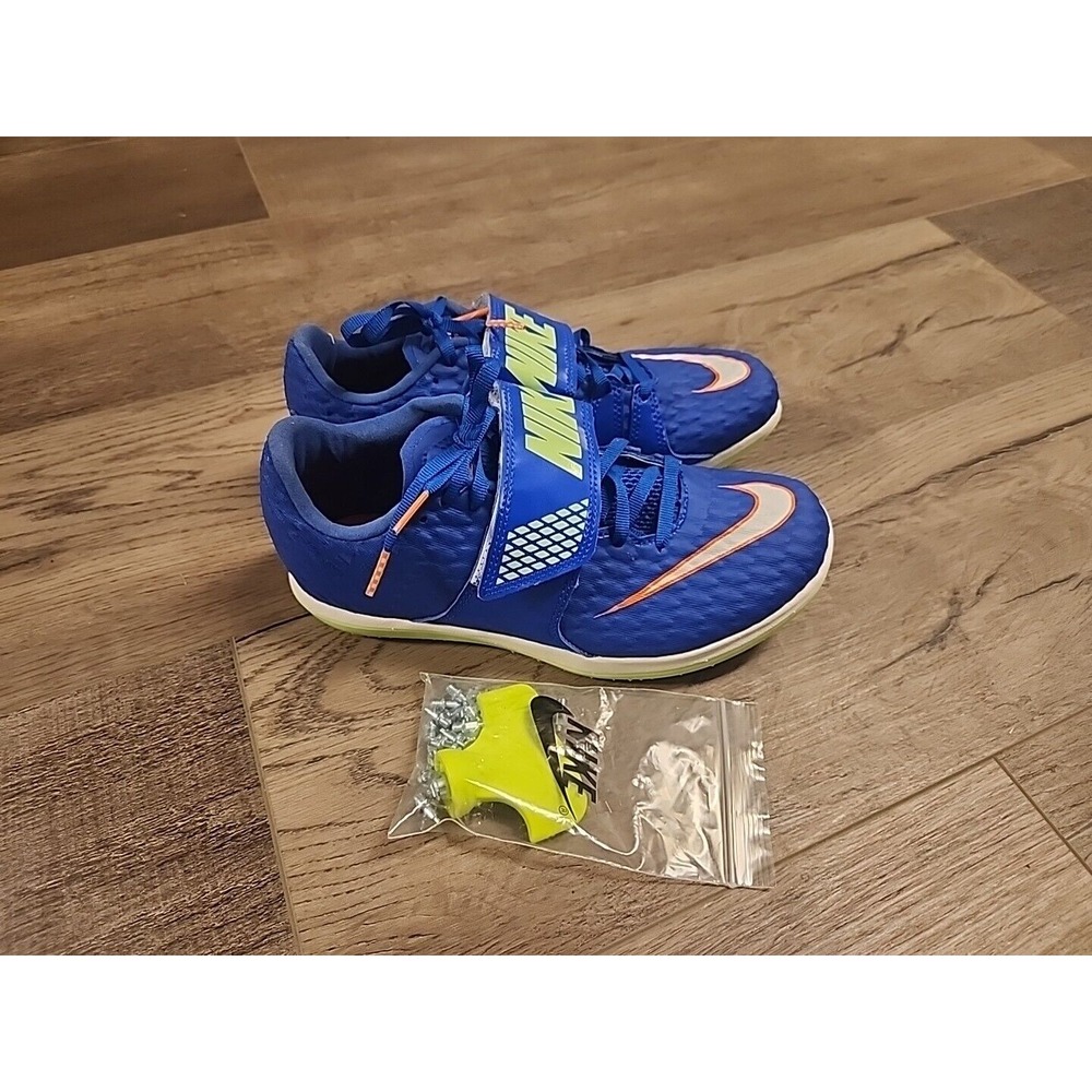 Size 5 Men Nike High Jump Elite Track &‎ Field Racer Jumping Spikes 806561-400